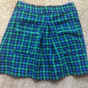 Zara tweed mini skirt